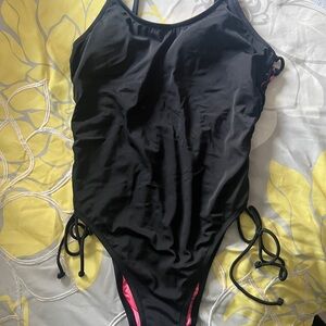 PINK Victoria's Secret Vibrant Pink One-Piece